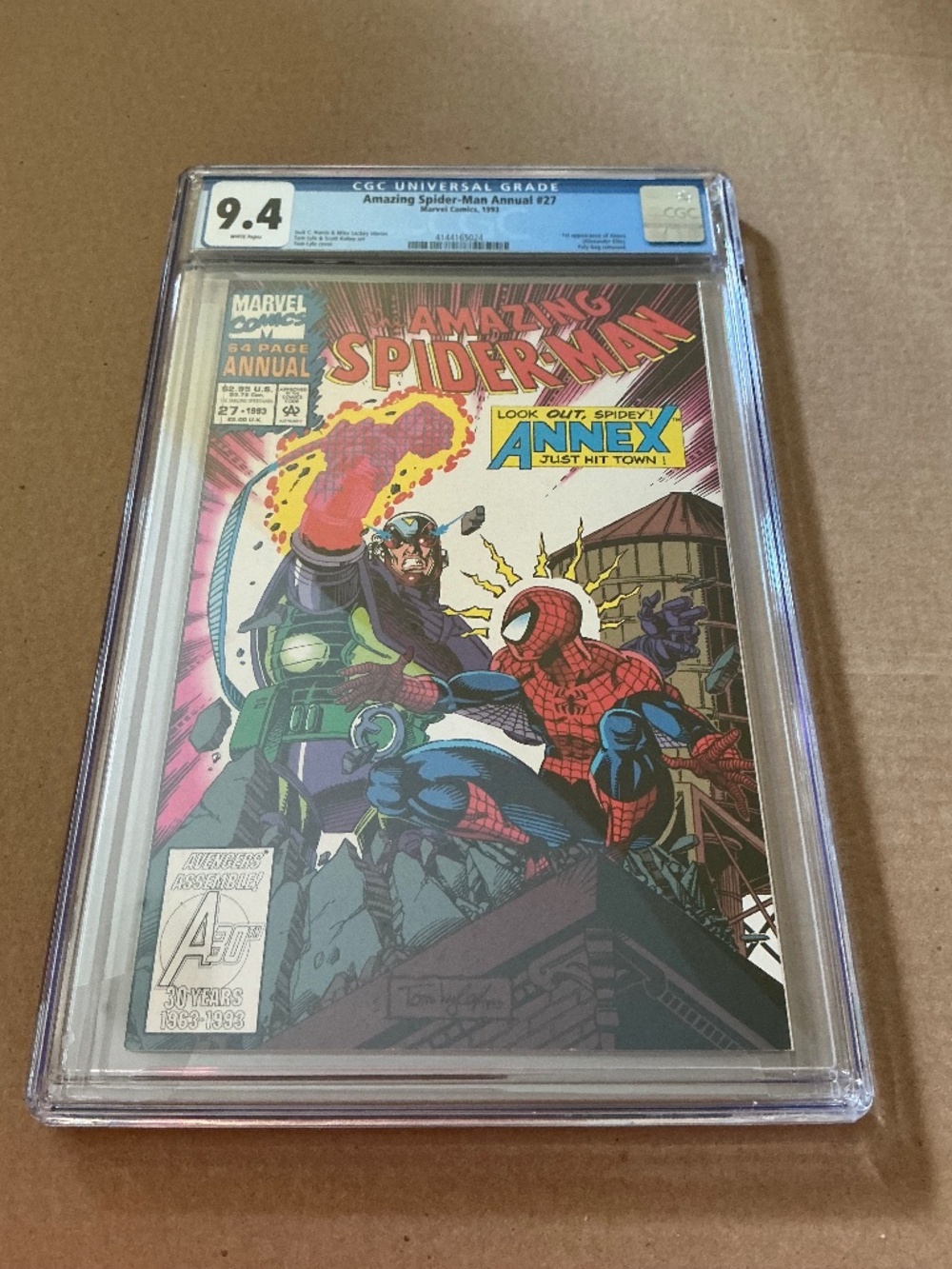 Amazing Spider-Man Annual 27 CGC 9.4 1st Annex Alexander Ellis Tom Lyle 1993